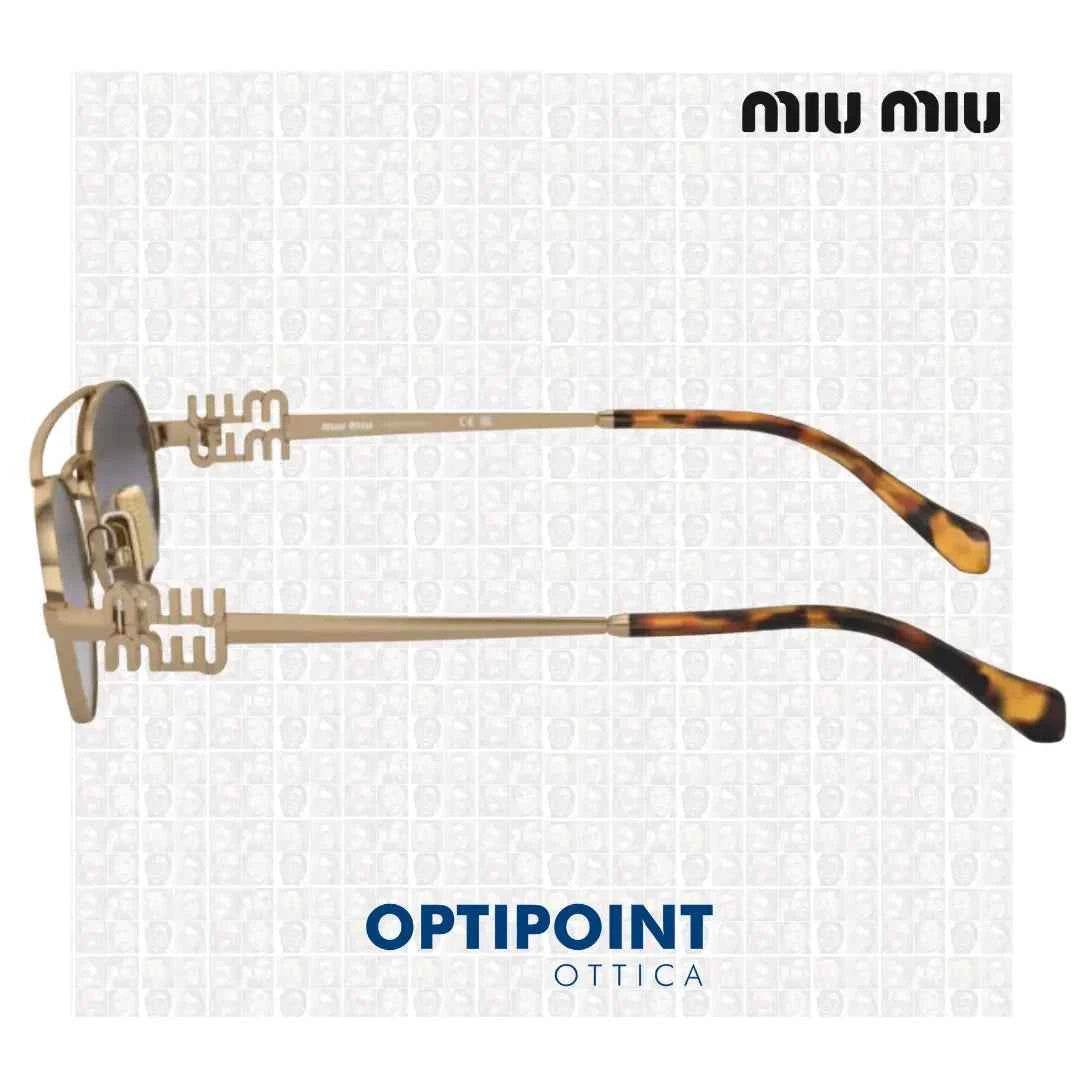 MIUMIU MU 54ZS 7OE5D1 ORO ANTICO OCCHIALI DA SOLE