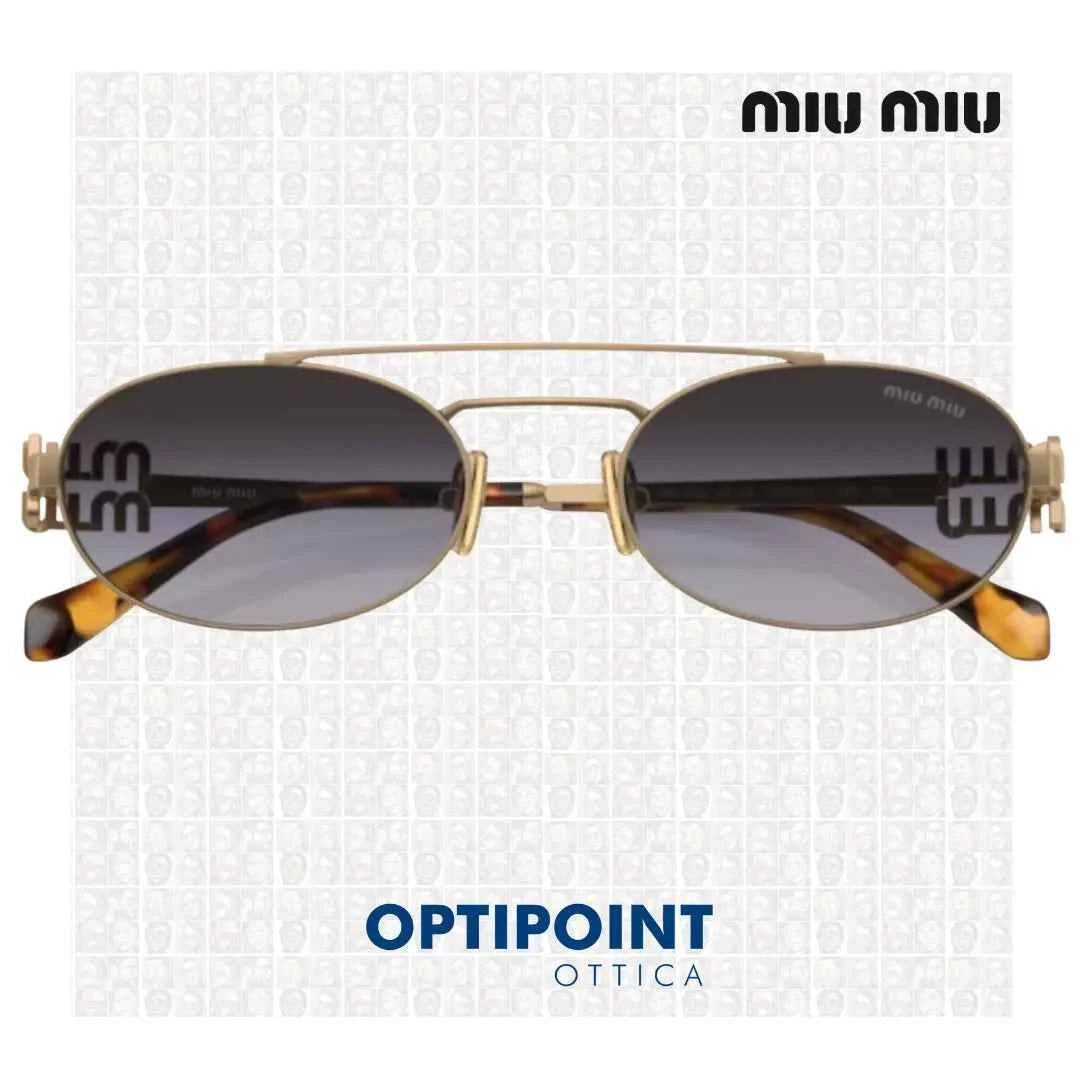 MIUMIU MU 54ZS 7OE5D1 ORO ANTICO OCCHIALI DA SOLE