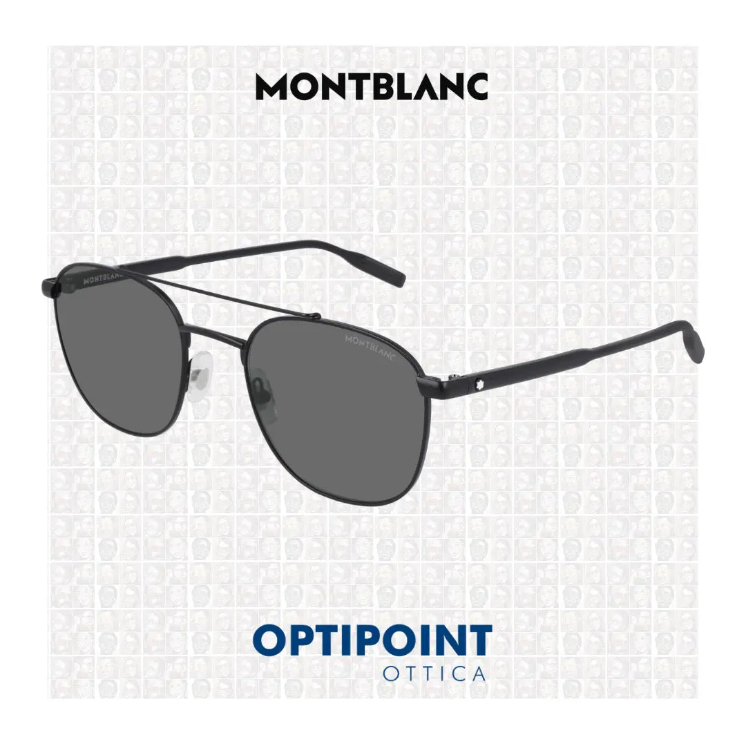 MONTBLANC MB0114S 001 NERO OCCHIALI DA SOLE