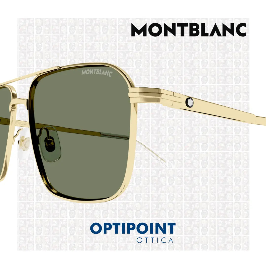 MONTBLANC MB0278S 002 ORO OCCHIALI DA SOLE
