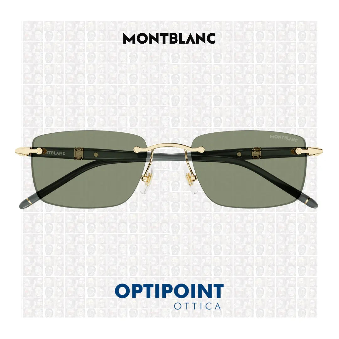 MONTBLANC MB0344S 005 GRIGIO OCCHIALI DA SOLE