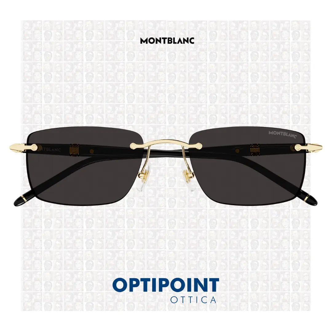 MONTBLANC MB0344S 001 NERO OCCHIALI DA SOLE