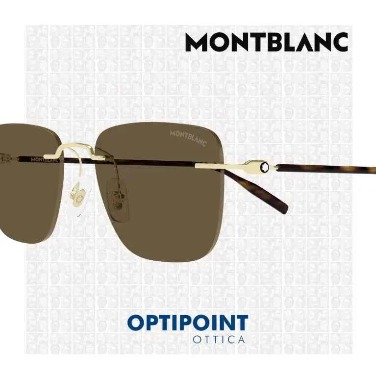 MONTBLANC MB0470S 003 ORO OCCHIALI DA SOLE