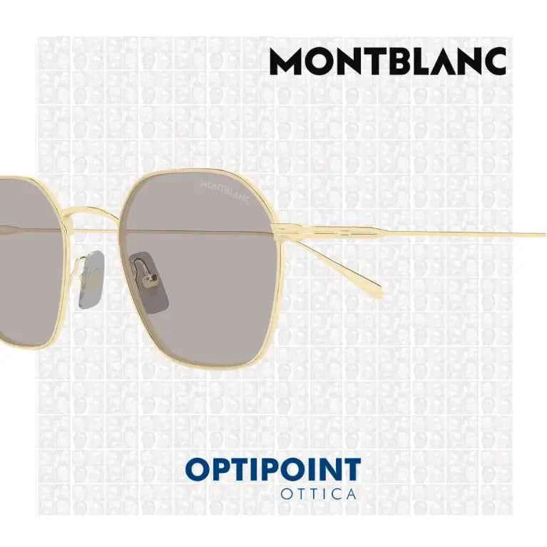 MONTBLANC MB0472S 003 ORO OCCHIALI DA SOLE