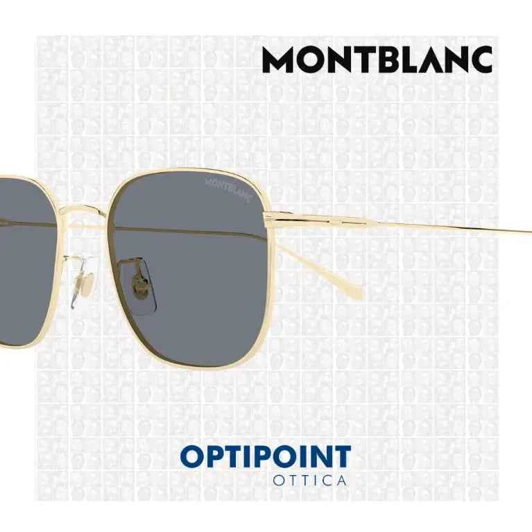 MONTBLANC MB0477SA 001 ORO OCCHIALI DA SOLE