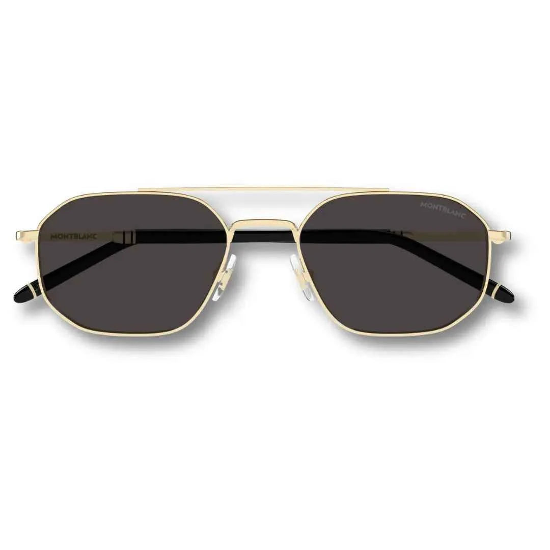 MONTBLANC MB0481S ORO 001 OCCHIALI DA SOLE