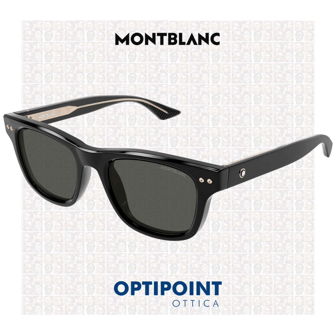 MONTBLANC MB0254S 005 NERO OCCHIALI DA SOLE