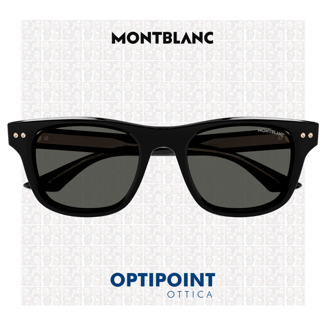 MONTBLANC MB0254S 005 NERO OCCHIALI DA SOLE