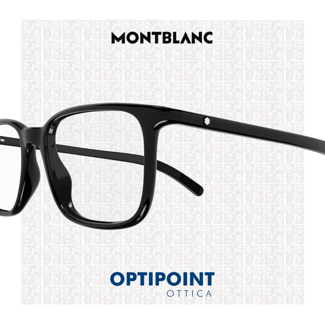 MONTBLANC MB0328O 001 NERO OCCHIALI DA VISTA