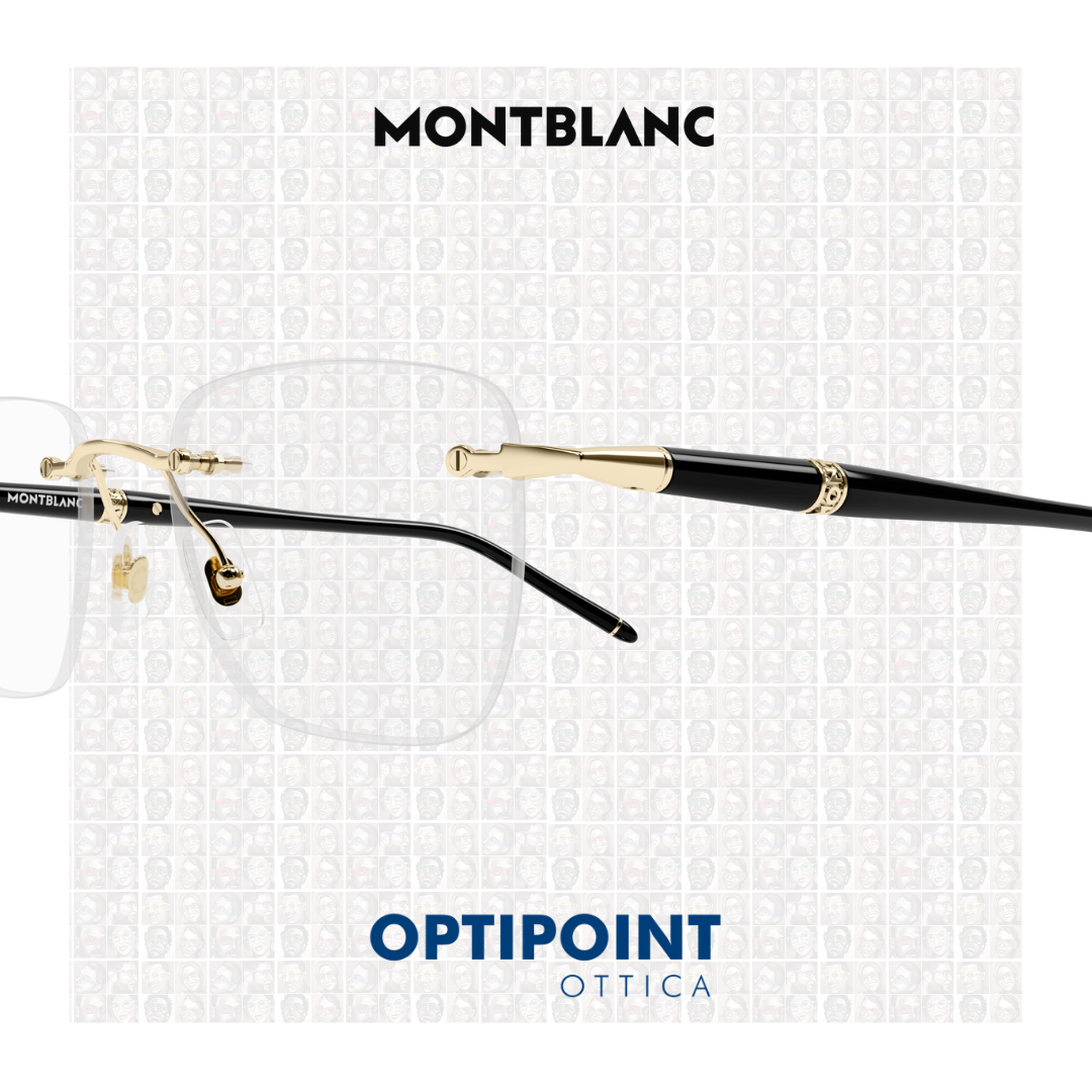 MONTBLANC MB0346O 001 NERO OCCHIALI DA VISTA