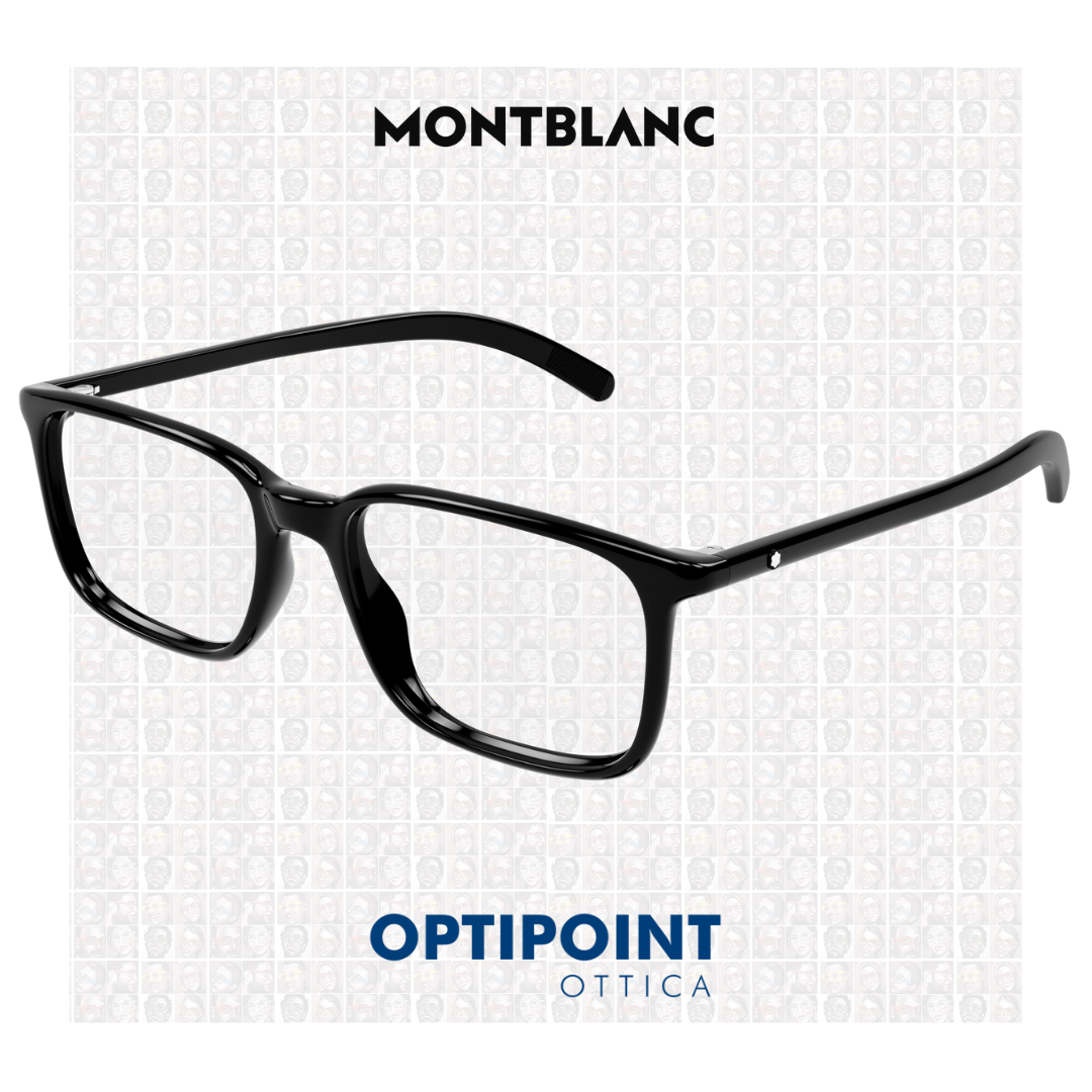 MONTBLANC MB0328O 001 NERO OCCHIALI DA VISTA