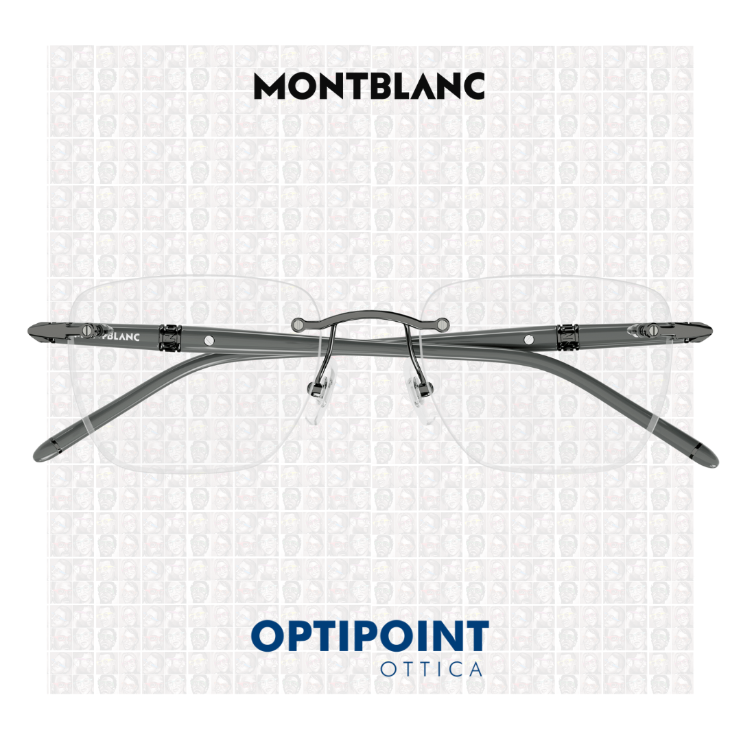 MONTBLANC MB0346O 003 GRIGIO OCCHIALI DA VISTA