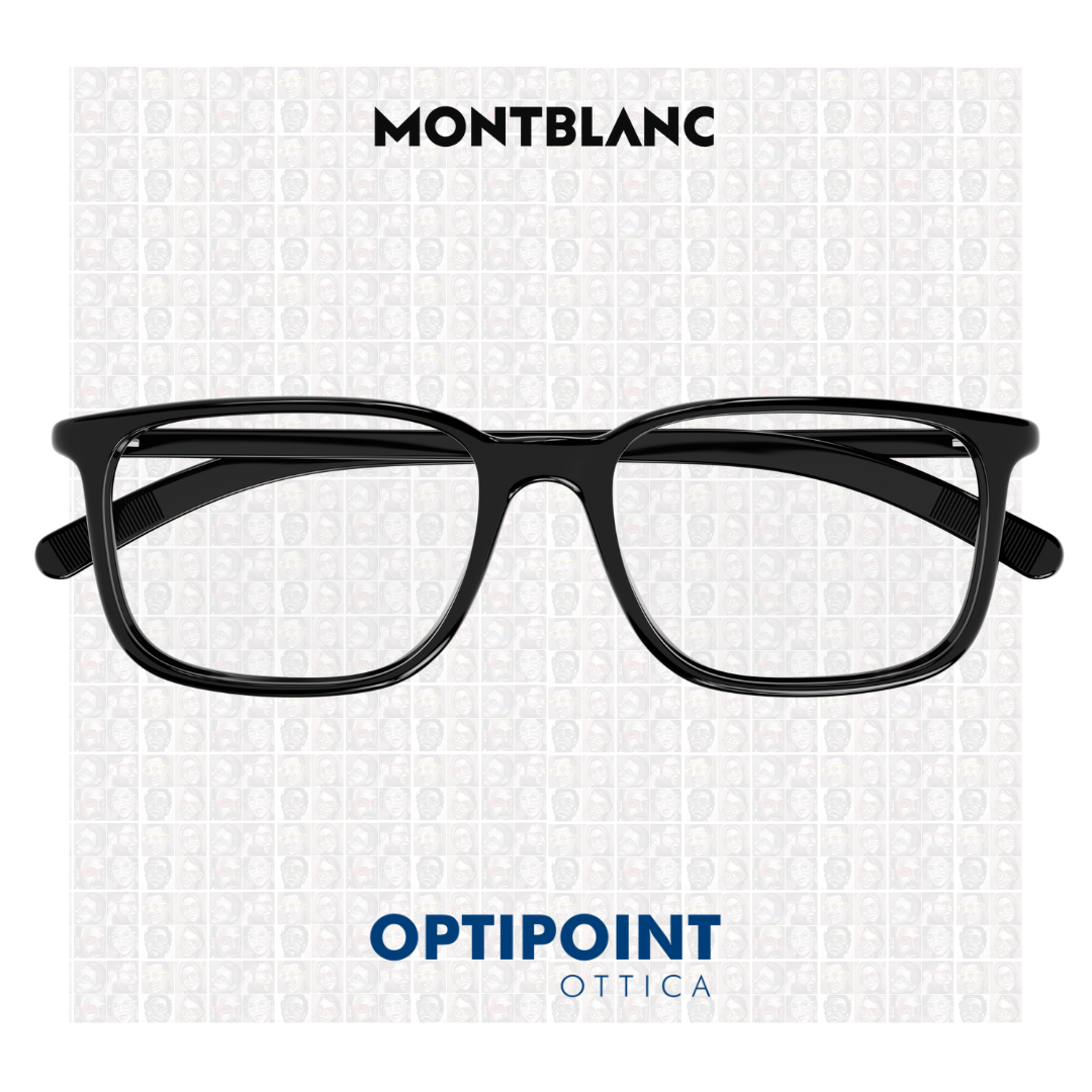 MONTBLANC MB0328O 001 NERO OCCHIALI DA VISTA