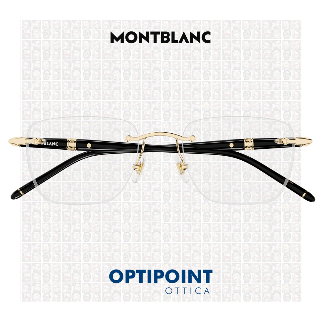 MONTBLANC MB0346O 001 NERO OCCHIALI DA VISTA