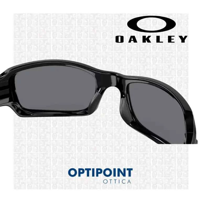 OAKLEY FIVES SQUARED NERO LUCIDO OCCHIALI DA SOLE