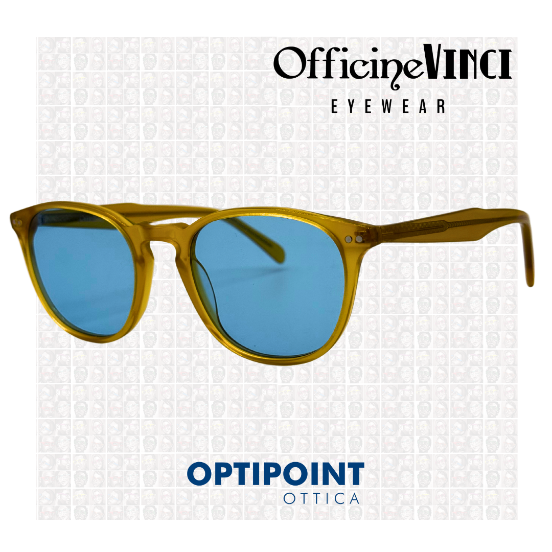 OFFICINE VINCI HOLLYWOOD GIALLO OCCHIALI DA SOLE - Optipoint - Lux S.r.l.