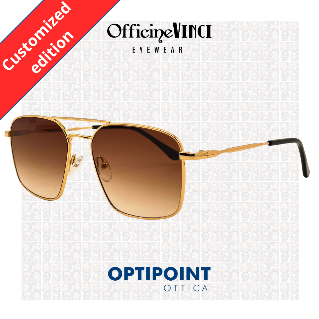 OFFICINE VINCI NAPLES ORO OCCHIALI DA SOLE - Optipoint - Lux S.r.l.