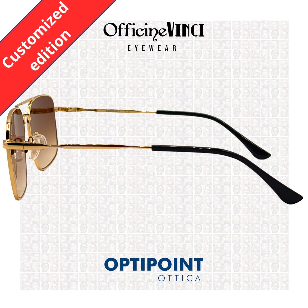 OFFICINE VINCI NAPLES ORO OCCHIALI DA SOLE - Optipoint - Lux S.r.l.