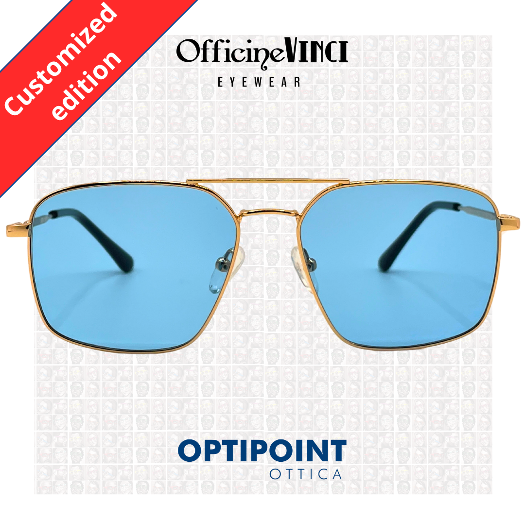 OFFICINE VINCI NAPLES ORO OCCHIALI DA SOLE - Optipoint - Lux S.r.l.