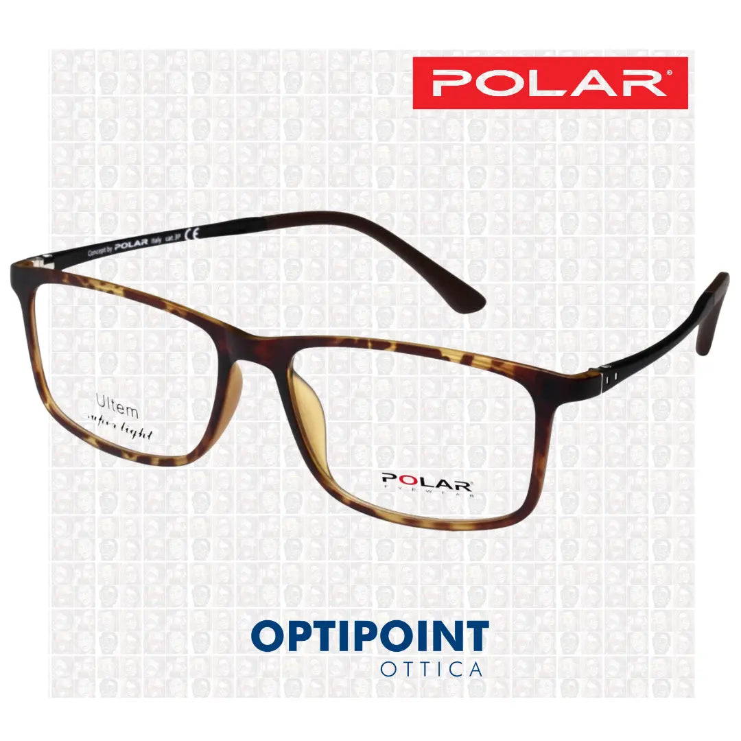 POLAR CLIP-ON 401 - 428 NERO HAVANA OCCHIALI DA VISTA