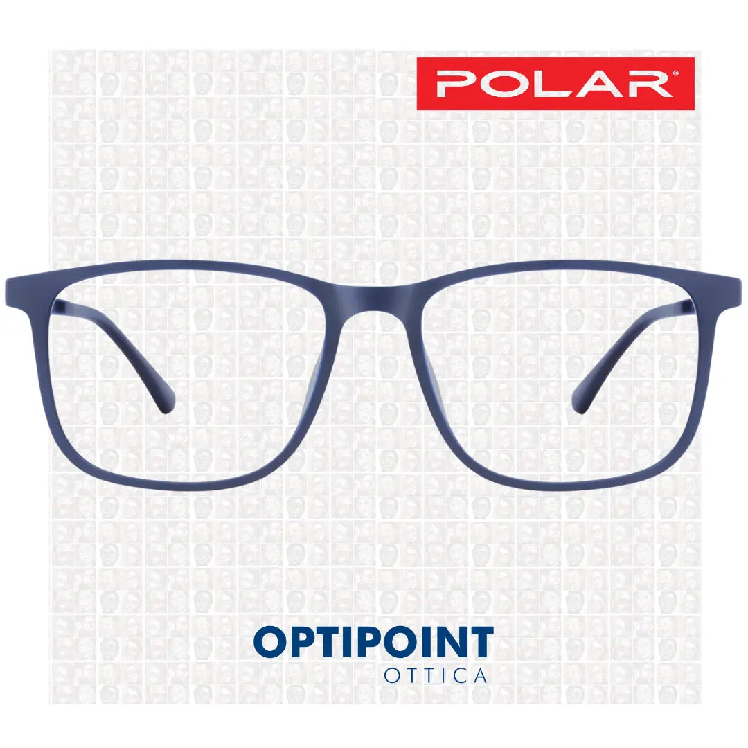 POLAR CLIP-ON 463 - 20 BLU OPACO OCCHIALI DA VISTA