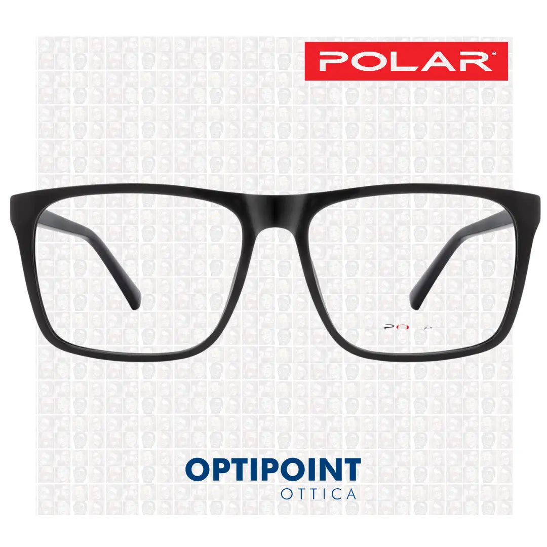 POLAR CLIP-ON 610 - 77 NERO OCCHIALI DA VISTA