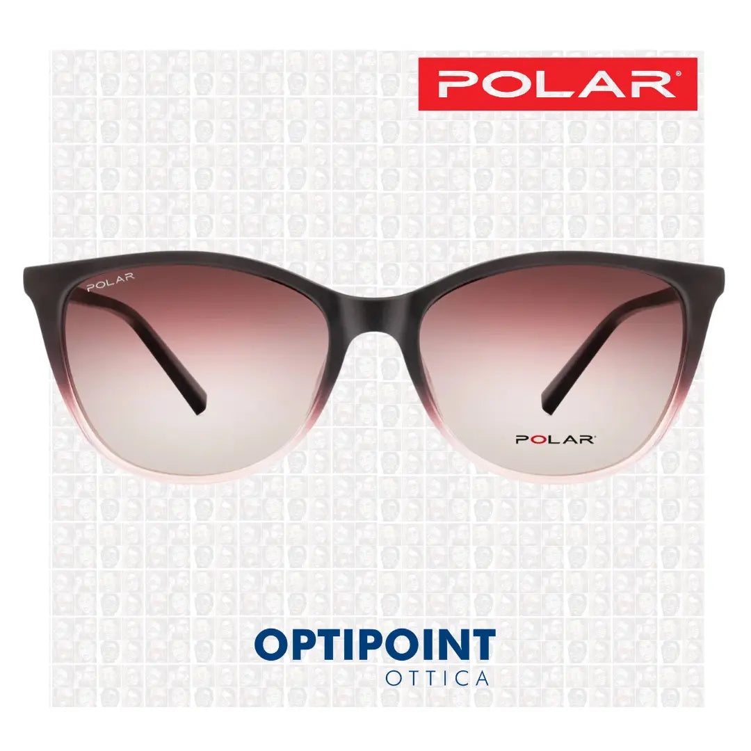 POLAR CLIP-ON 624 - 430 NERO ROSA OCCHIALI DA VISTA