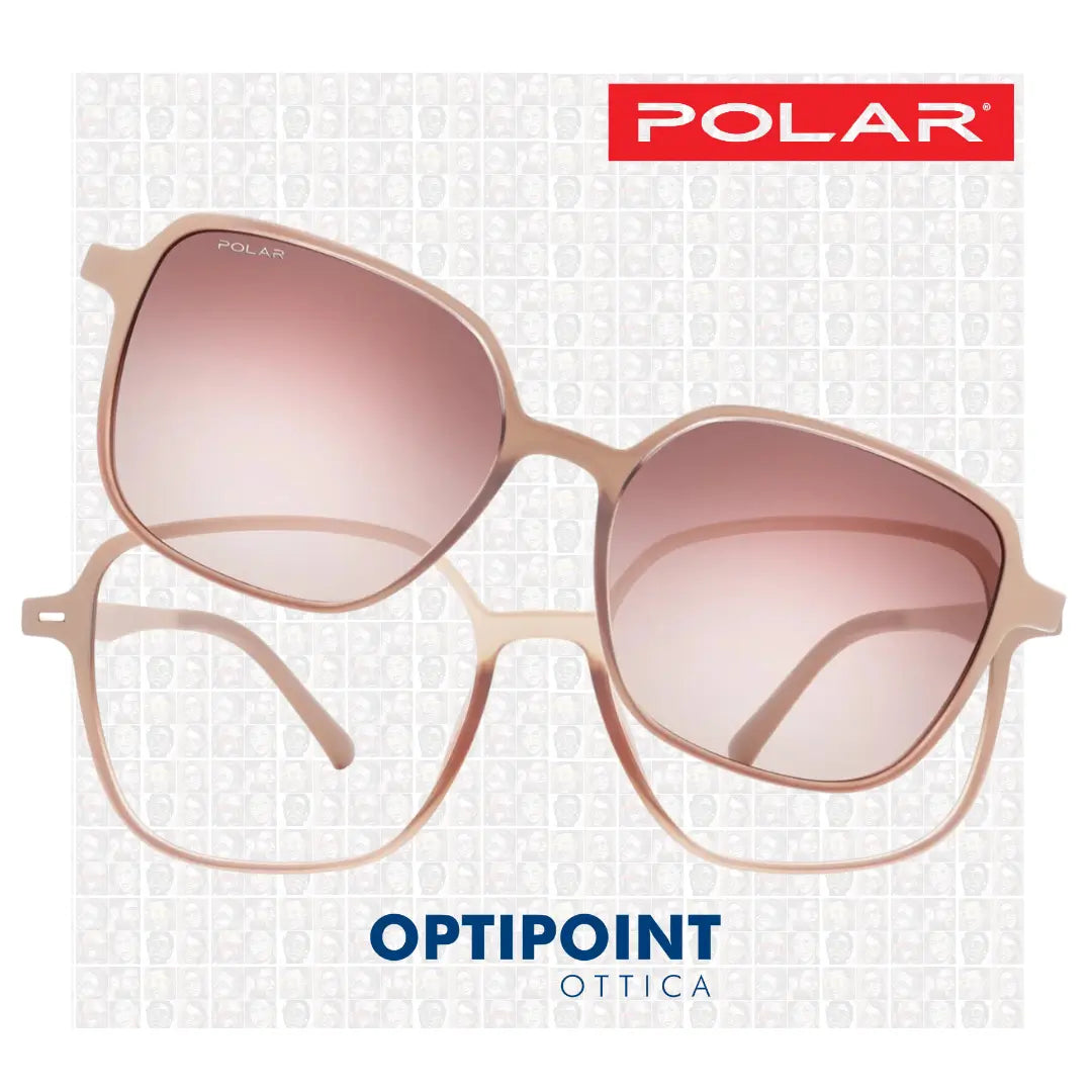 POLAR CLIP-ON 625 - 08 ROSA OCCHIALI DA VISTA