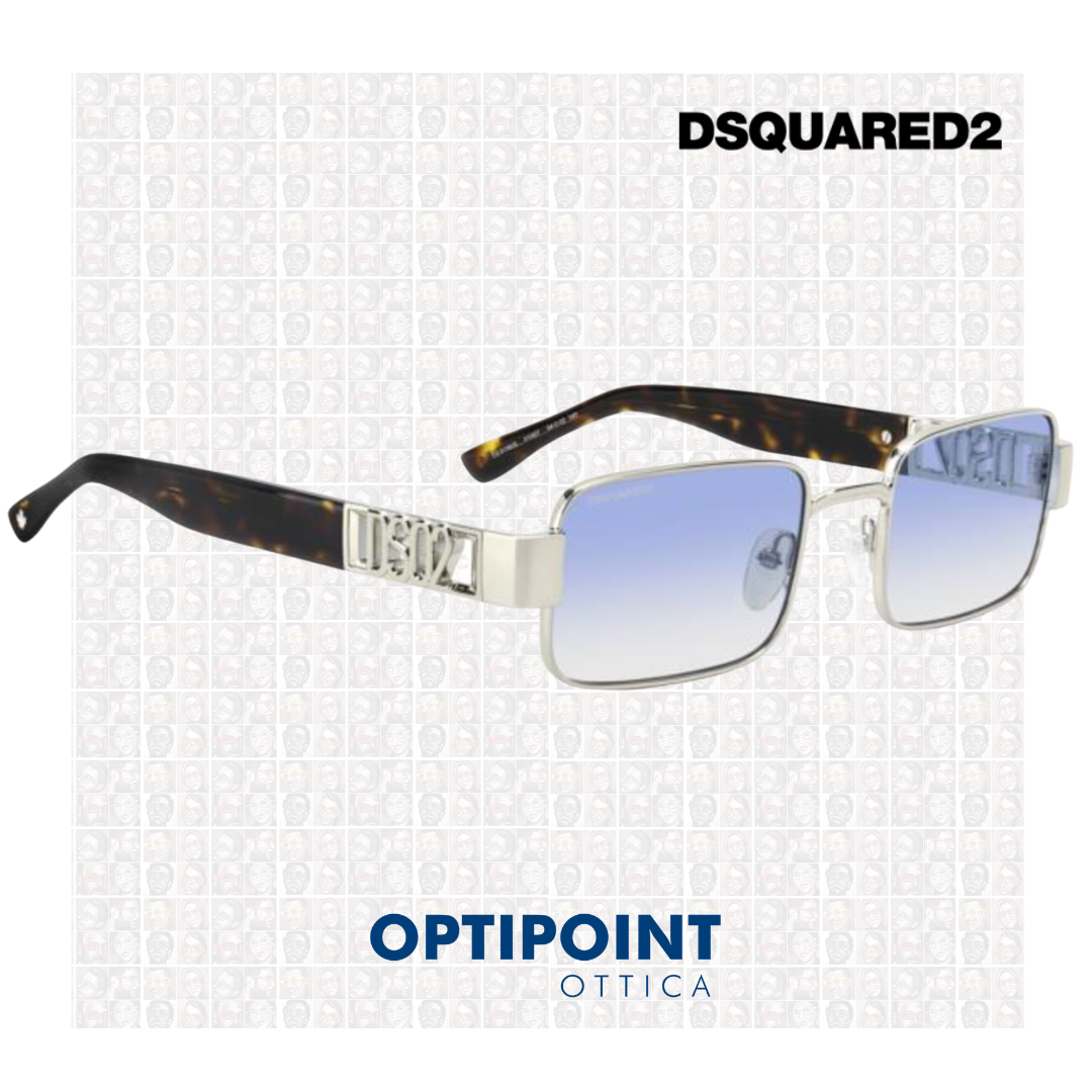 DSQUARED D2 0156/S ARGENTO OCCHIALI DA SOLE - Optipoint - Lux S.r.l.