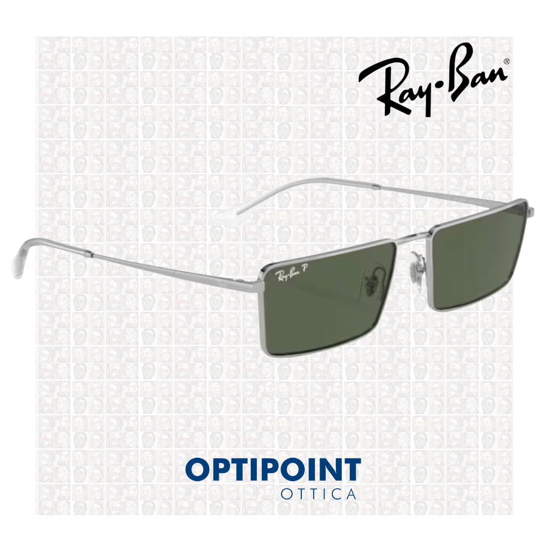 RayBan 0RB3741 003/9A ARGENTO OCCHIALI DA SOLE - Optipoint - Lux S.r.l.