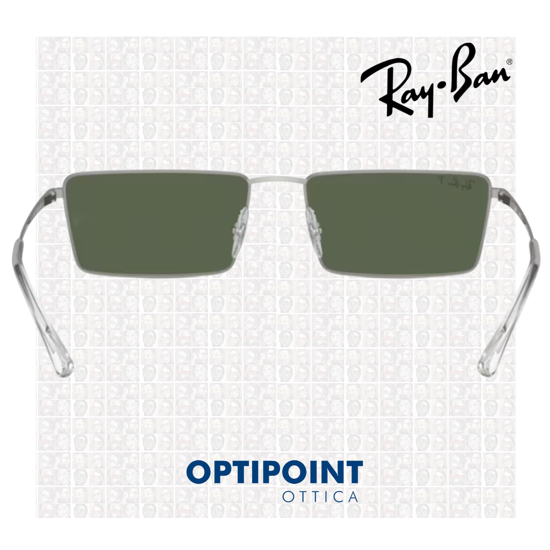 RayBan 0RB3741 003/9A ARGENTO OCCHIALI DA SOLE - Optipoint - Lux S.r.l.