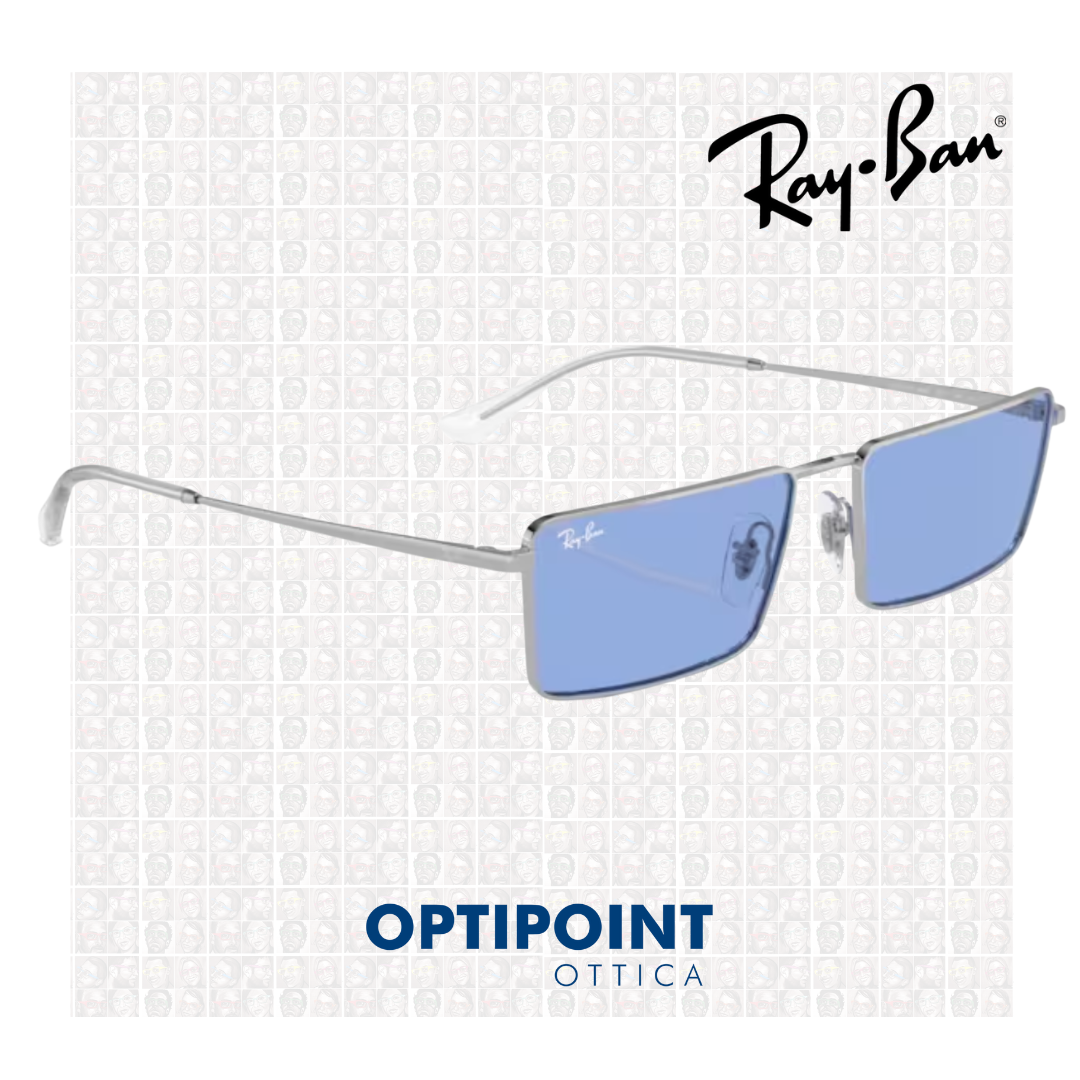 RayBan 0RB3741 003/80 ARGENTO OCCHIALI DA SOLE - Optipoint - Lux S.r.l.