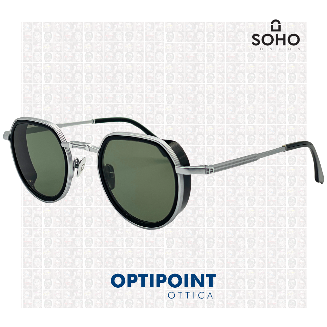 SOHO BARNET ARGENTO - NERO OCCHIALI DA SOLE - Optipoint - Lux S.r.l.