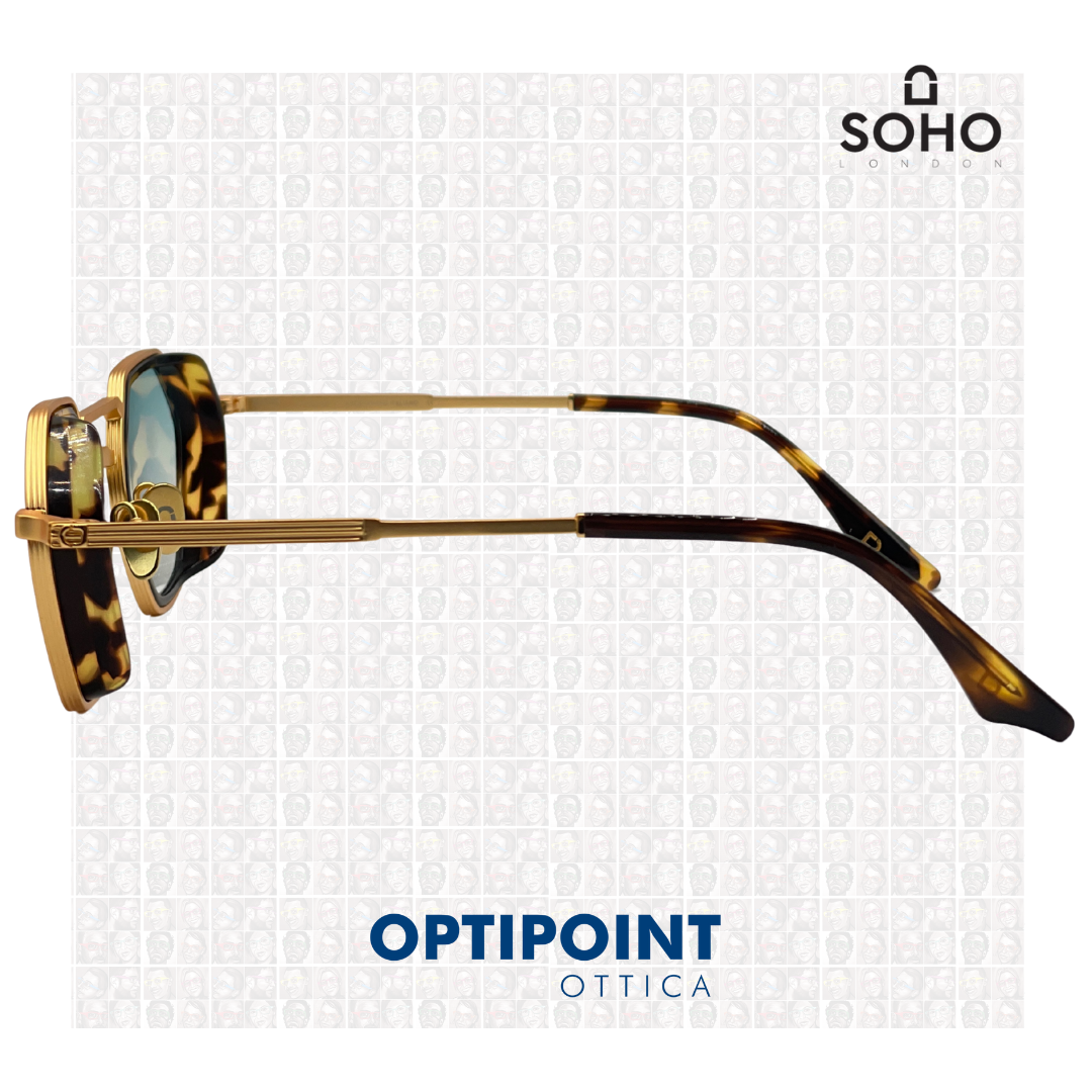 SOHO LAMBETH ORO TARTARUGA OCCHIALI DA SOLE - Optipoint - Lux S.r.l.