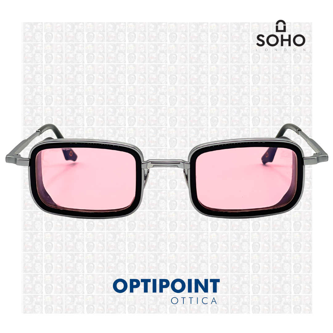 SOHO MERTON ARGENTO - NERO OCCHIALI DA SOLE - Optipoint - Lux S.r.l.