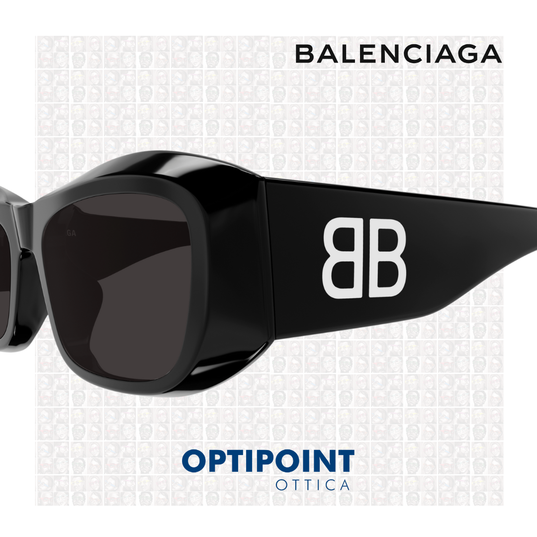 BALENCIAGA BB0397SA 001 NERO OCCHIALI DA SOLE - Optipoint - Lux S.r.l.