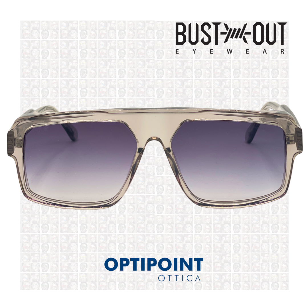 BUST OUT ROGER CRISTALLO GRIGIO OCCHIALI DA SOLE - Optipoint - Lux S.r.l.