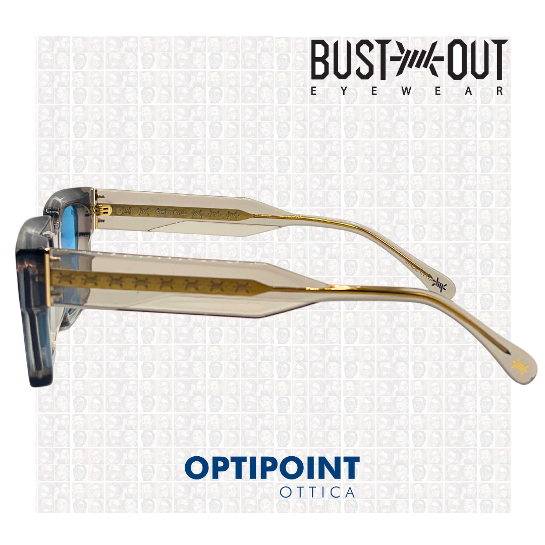 BUST OUT DENZEL CRISTALLO GRIGIO OCCHIALI DA SOLE - Optipoint - Lux S.r.l.