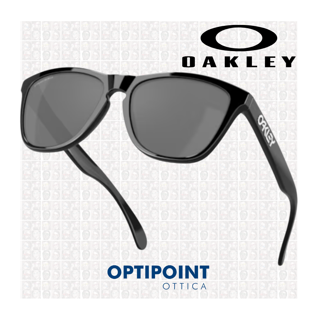 OAKLEY FROGSKINS OO9013 NERO LUCIDO OCCHIALI DA SOLE - Optipoint - Lux S.r.l.