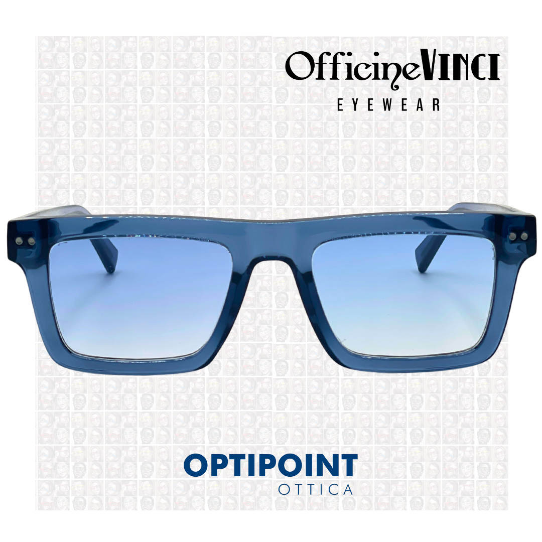 OFFICINE VINCI GORIZIA BLU CRISTALLO OCCHIALI DA SOLE - Optipoint - Lux S.r.l.