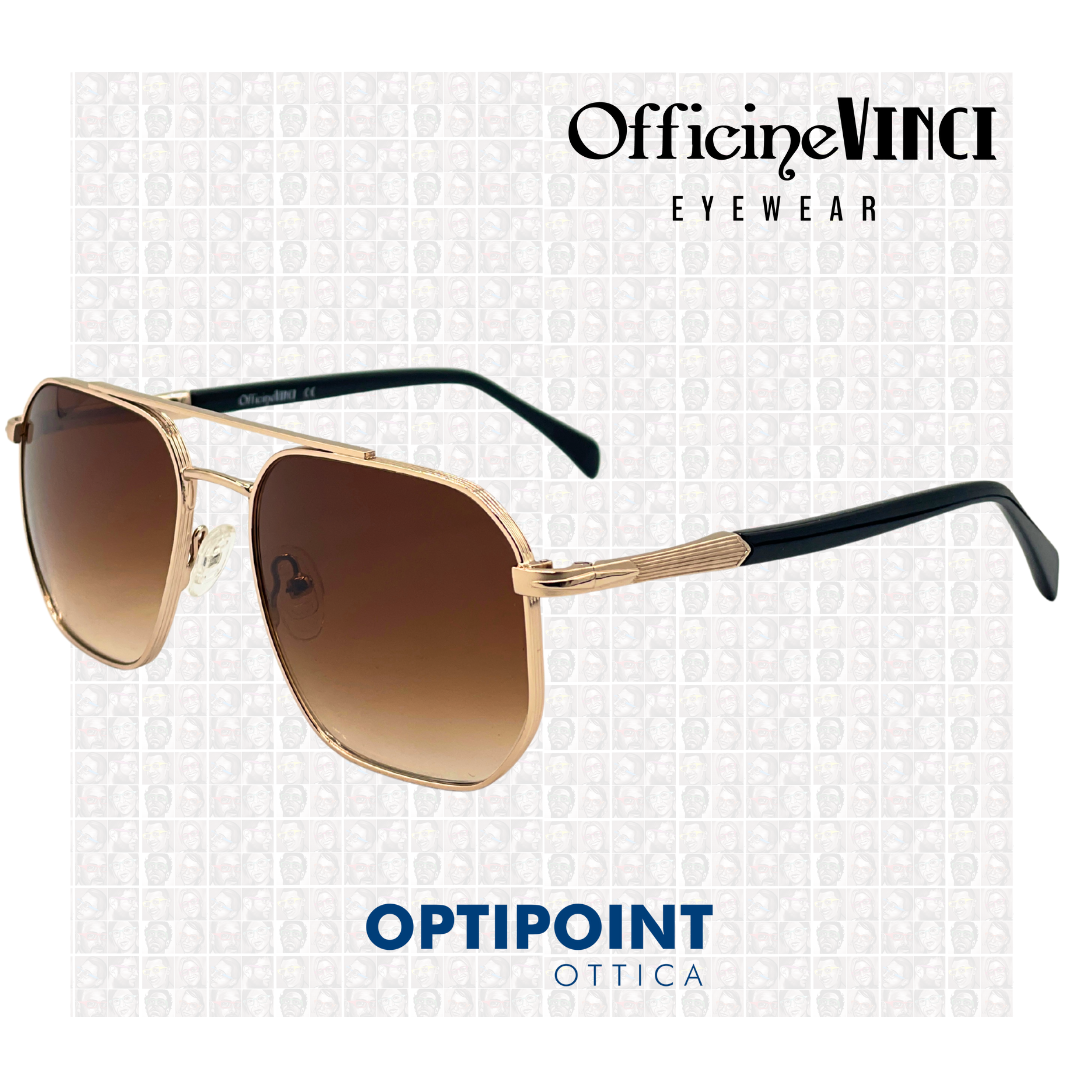 OFFICINE VINCI BELGRADO ORO OCCHIALI DA SOLE - Optipoint - Lux S.r.l.