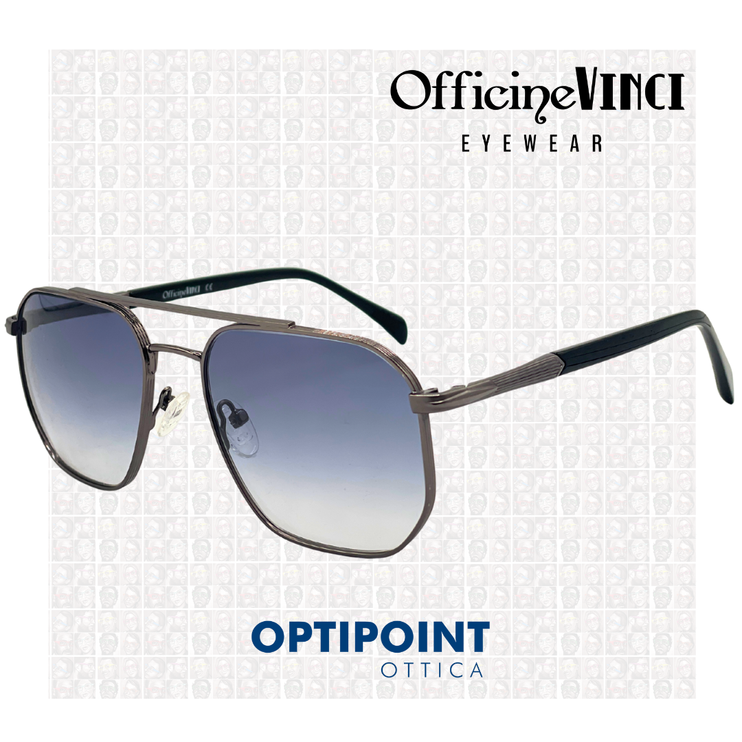 OFFICINE VINCI BELGRADO ARGENTO OCCHIALI DA SOLE - Optipoint - Lux S.r.l.