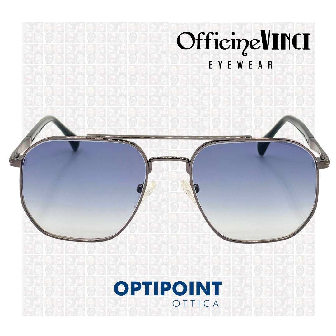 OFFICINE VINCI BELGRADO ARGENTO OCCHIALI DA SOLE - Optipoint - Lux S.r.l.