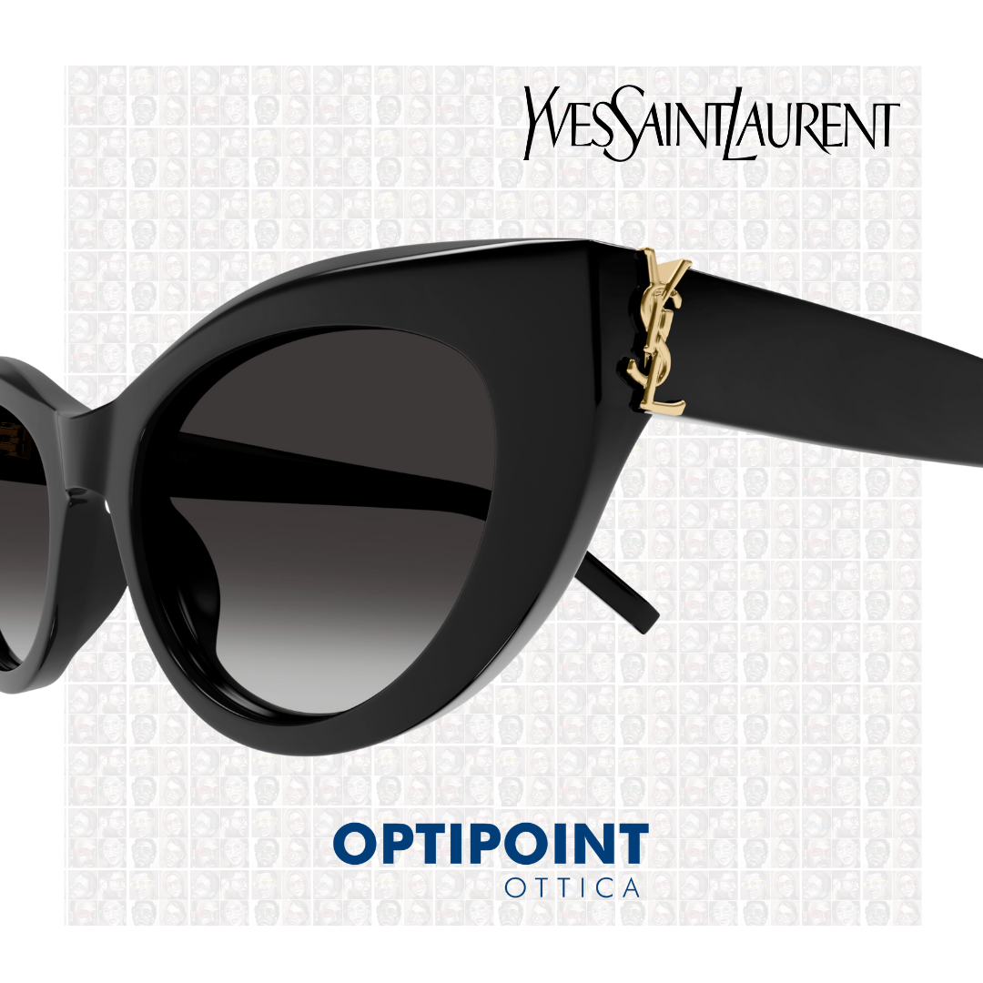 SAINT LAURENT SLM115 NERO OCCHIALI DA SOLE - Optipoint - Lux S.r.l.