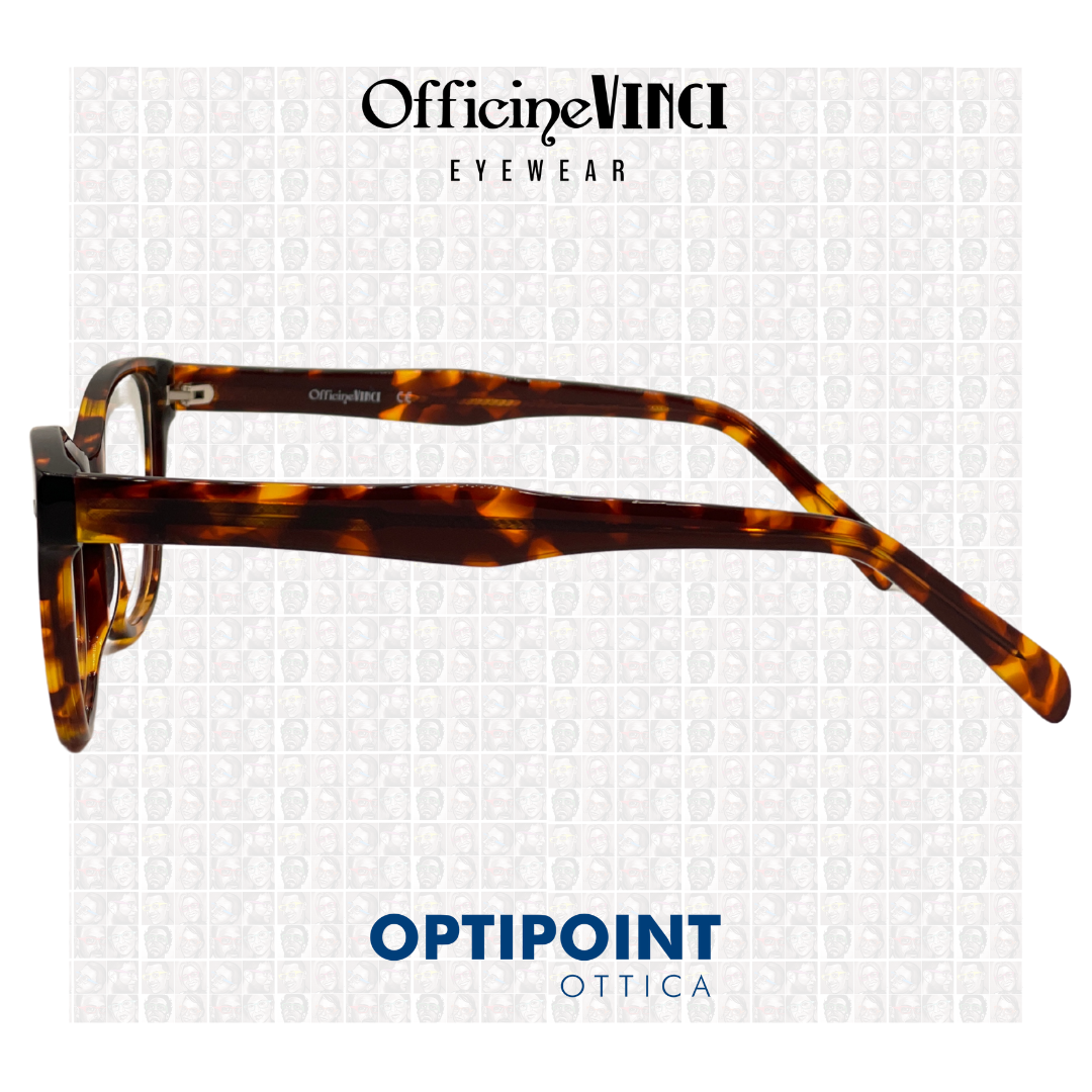 OFFICINE VINCI ATHENE TARTARUGA OCCHIALI DA VISTA - Optipoint - Lux S.r.l.