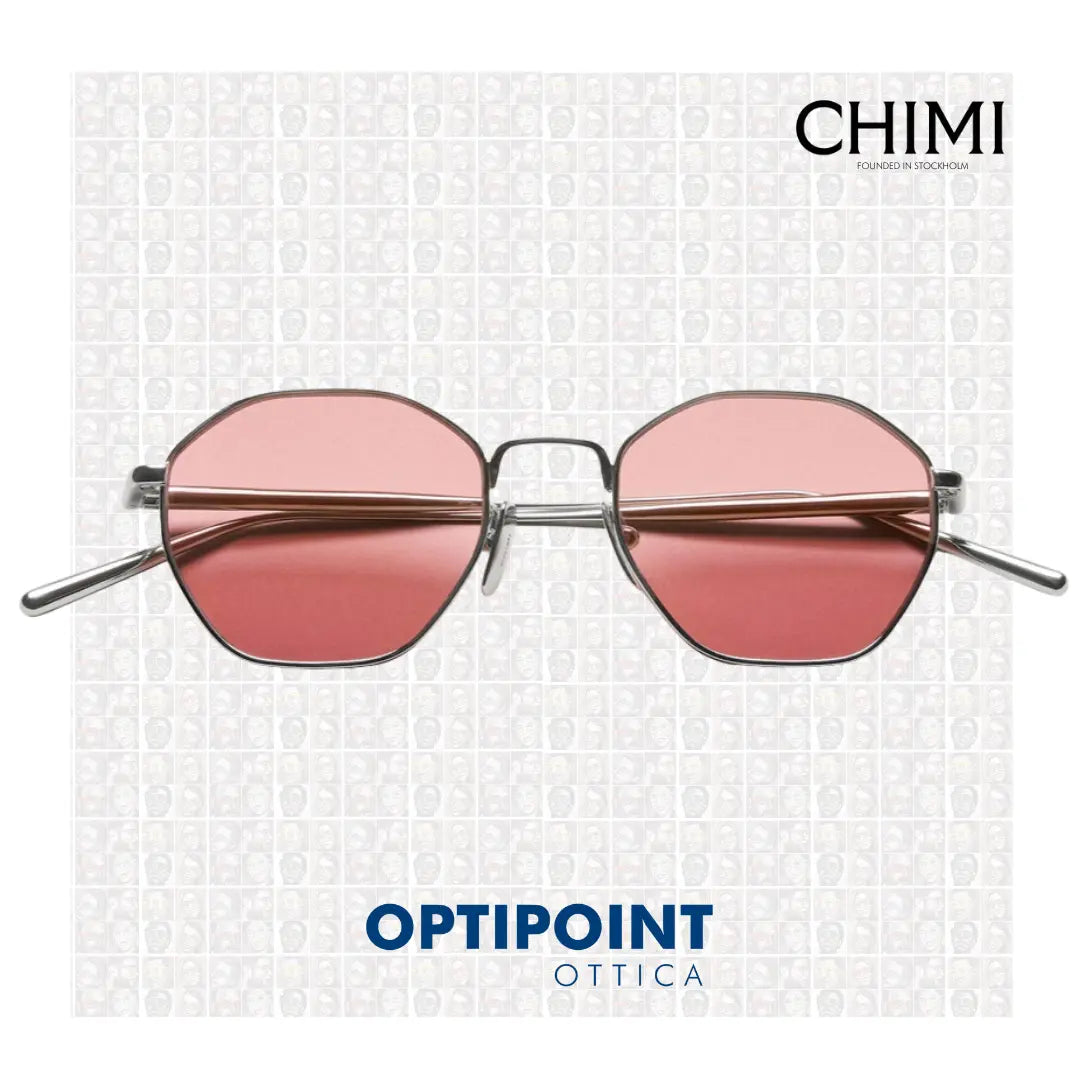 CHIMI OCTAGON ARGENTO OCCHIALI DA SOLE