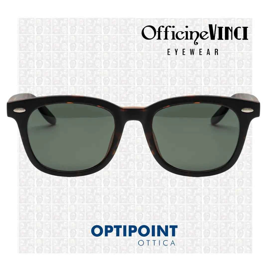 OFFICINE VINCI CLIP-ON CAPRI TARTARUGATO OCCHIALI DA VISTA
