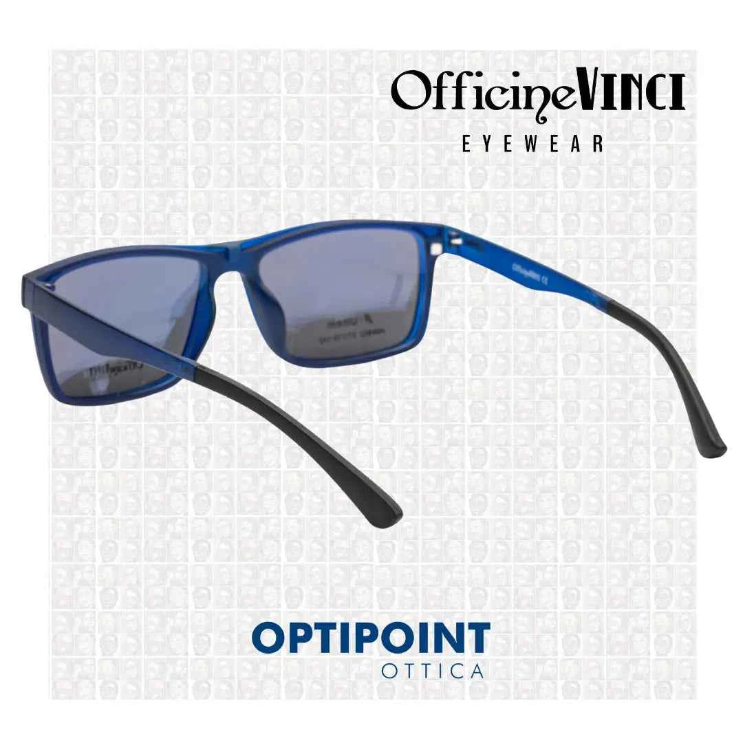 OFFICINE VINCI CLIP-ON HW902 BLU OCCHIALI DA VISTA