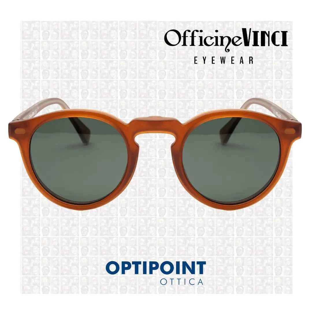 OFFICINE VINCI CLIP-ON ISCHIA MIELE OPACO OCCHIALI DA VISTA