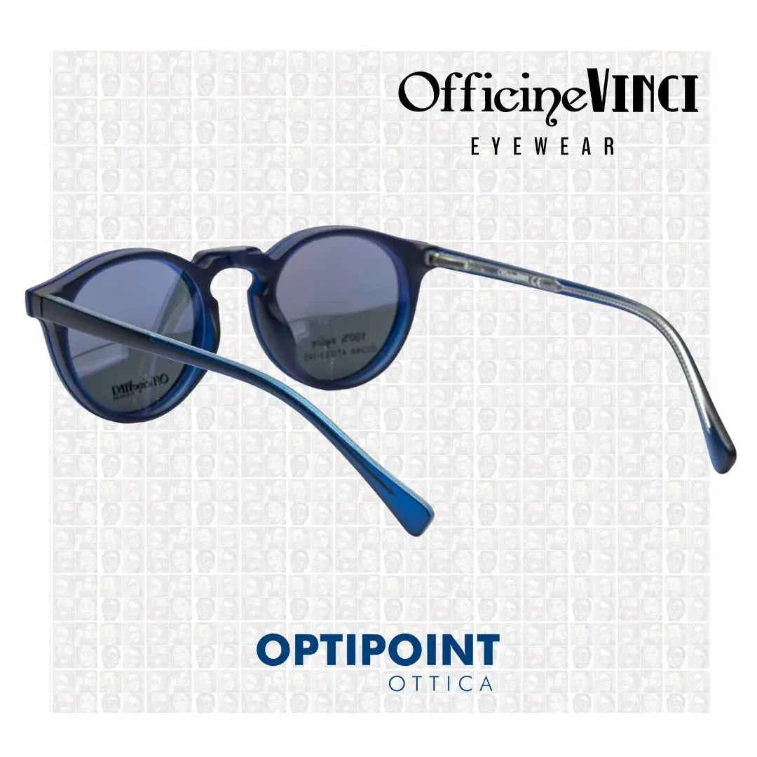 OFFICINE VINCI CLIP-ON ISCHIA BLU OCCHIALI DA VISTA